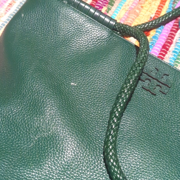 Forest green Tory Burch purse - Picture 3 of 5